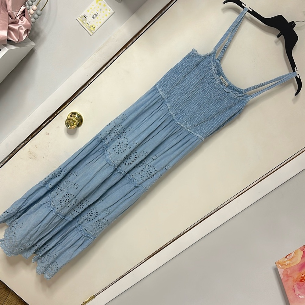 Blue Midi Dress
